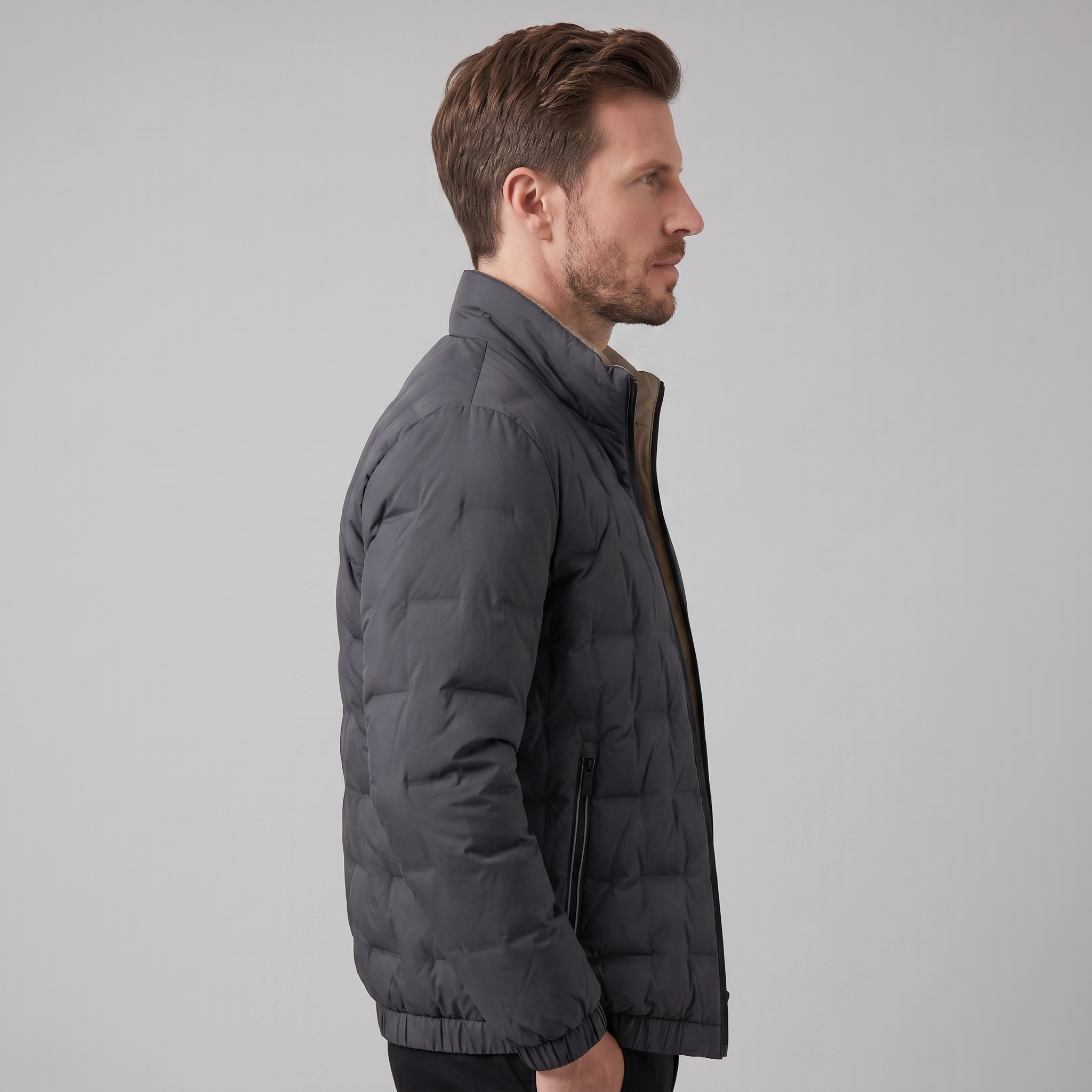 Moderne Herren Steppjacke