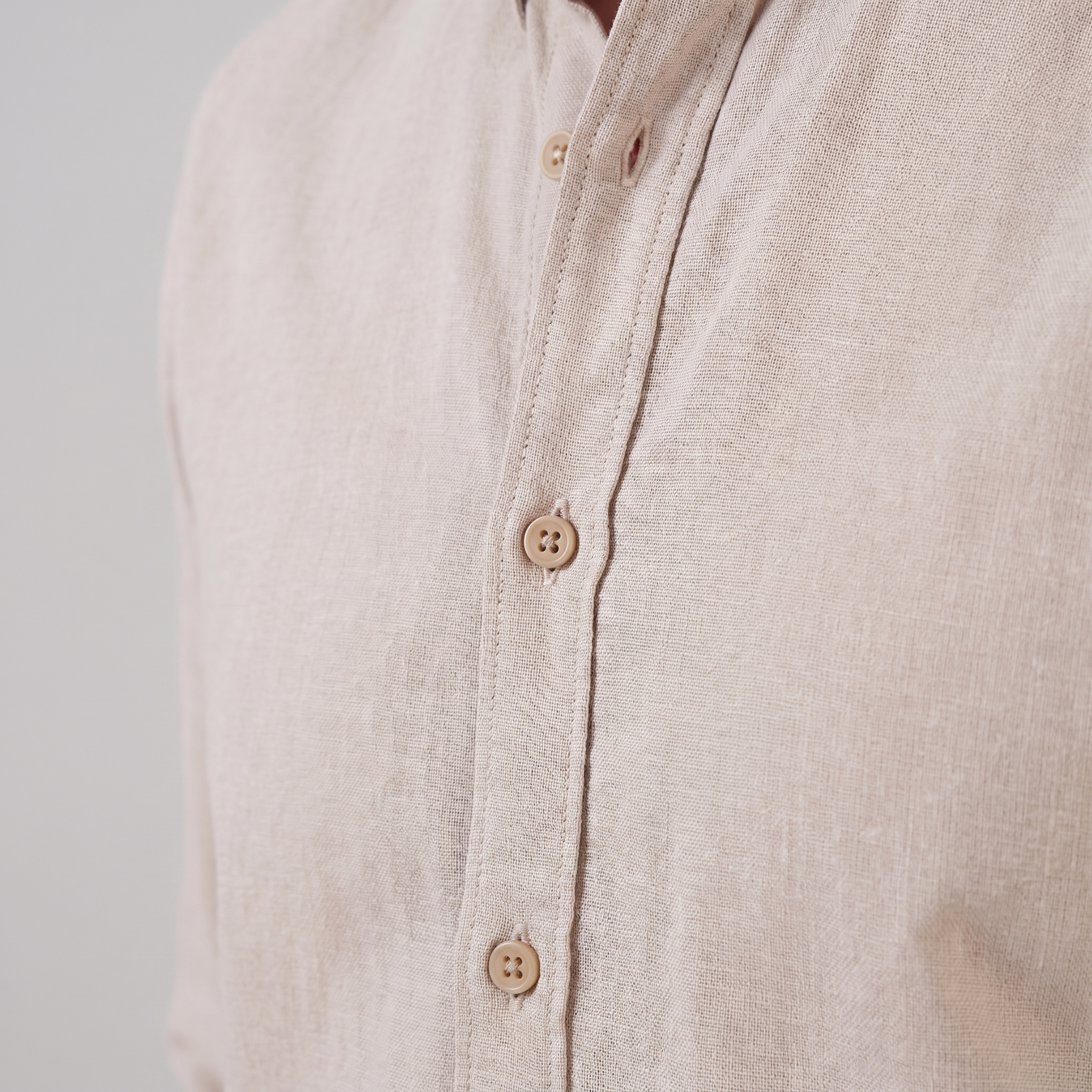 Herren Oxford Hemd Mit Button-Down Kragen