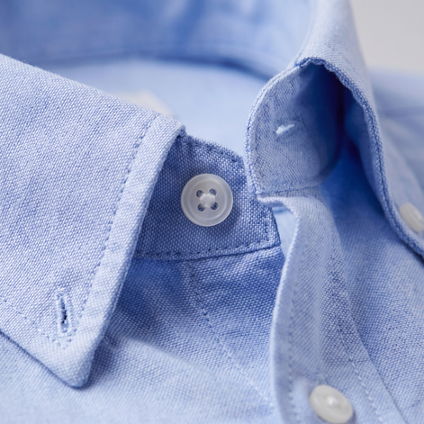 Herren Oxford Hemd Mit Button-Down Kragen