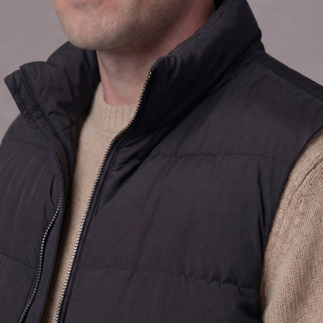 Herren Gepolsterte Bodywarmer Weste