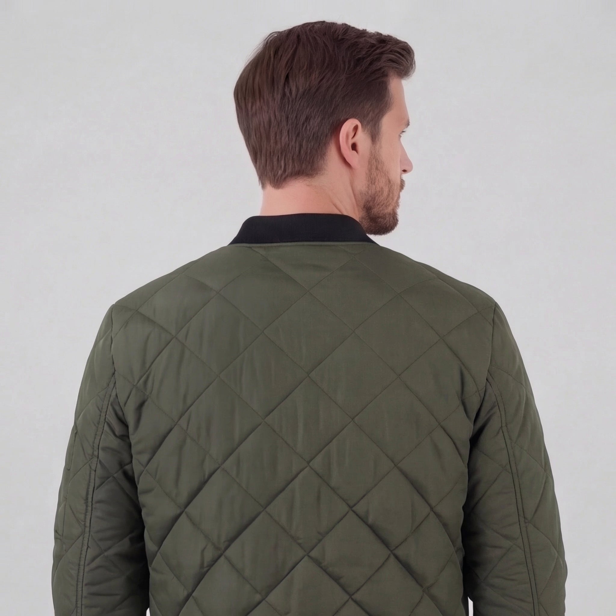 Wattierte Frühlingsjacke für Herren
