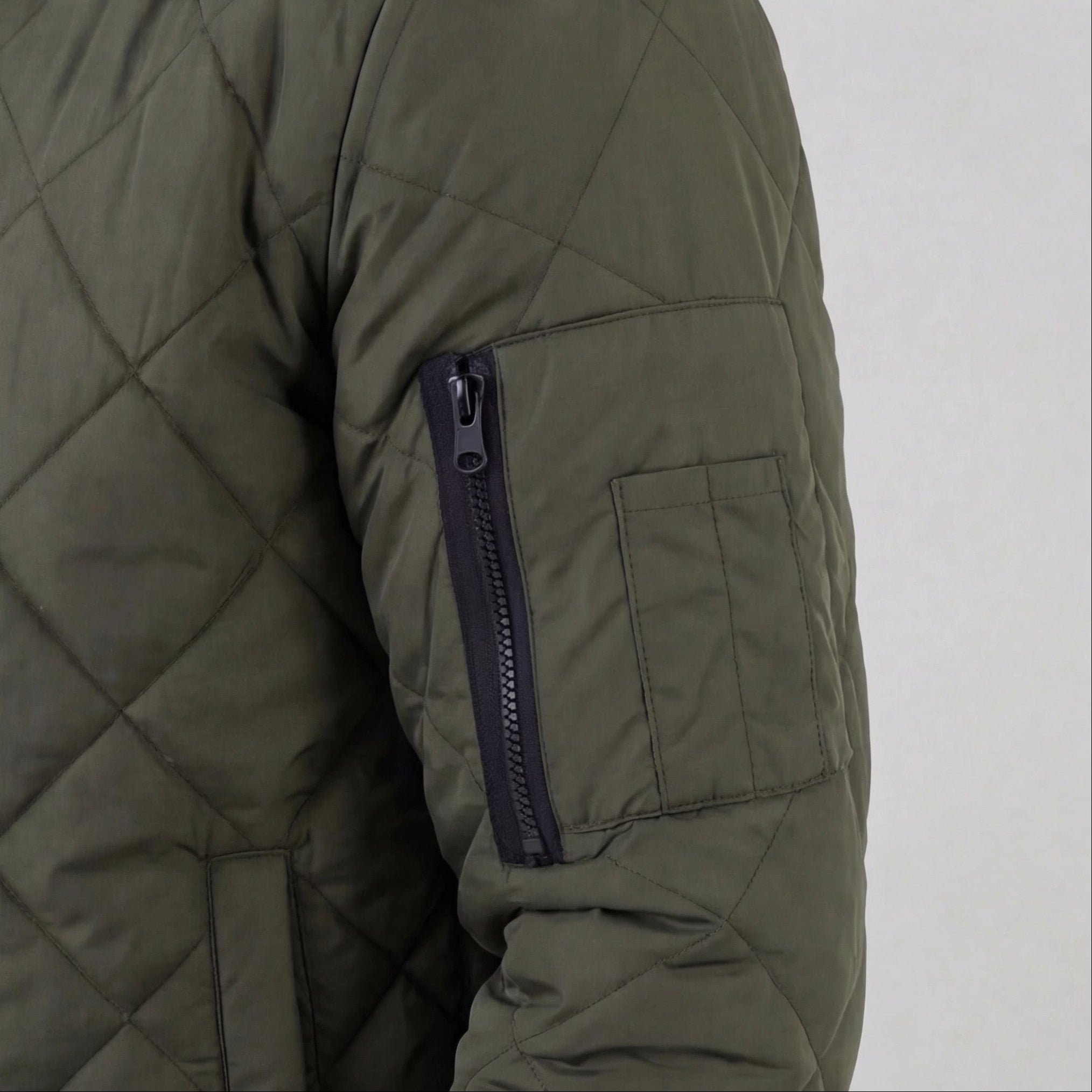 Wattierte Frühlingsjacke für Herren