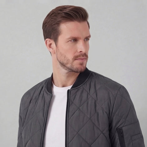 Wattierte Frühlingsjacke für Herren
