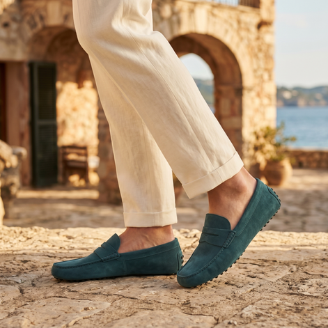 Herren Sommer Penny-Loafer