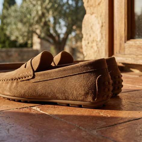 Herren Sommer Penny-Loafer