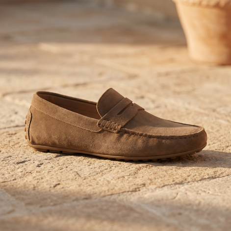 Herren Sommer Penny-Loafer