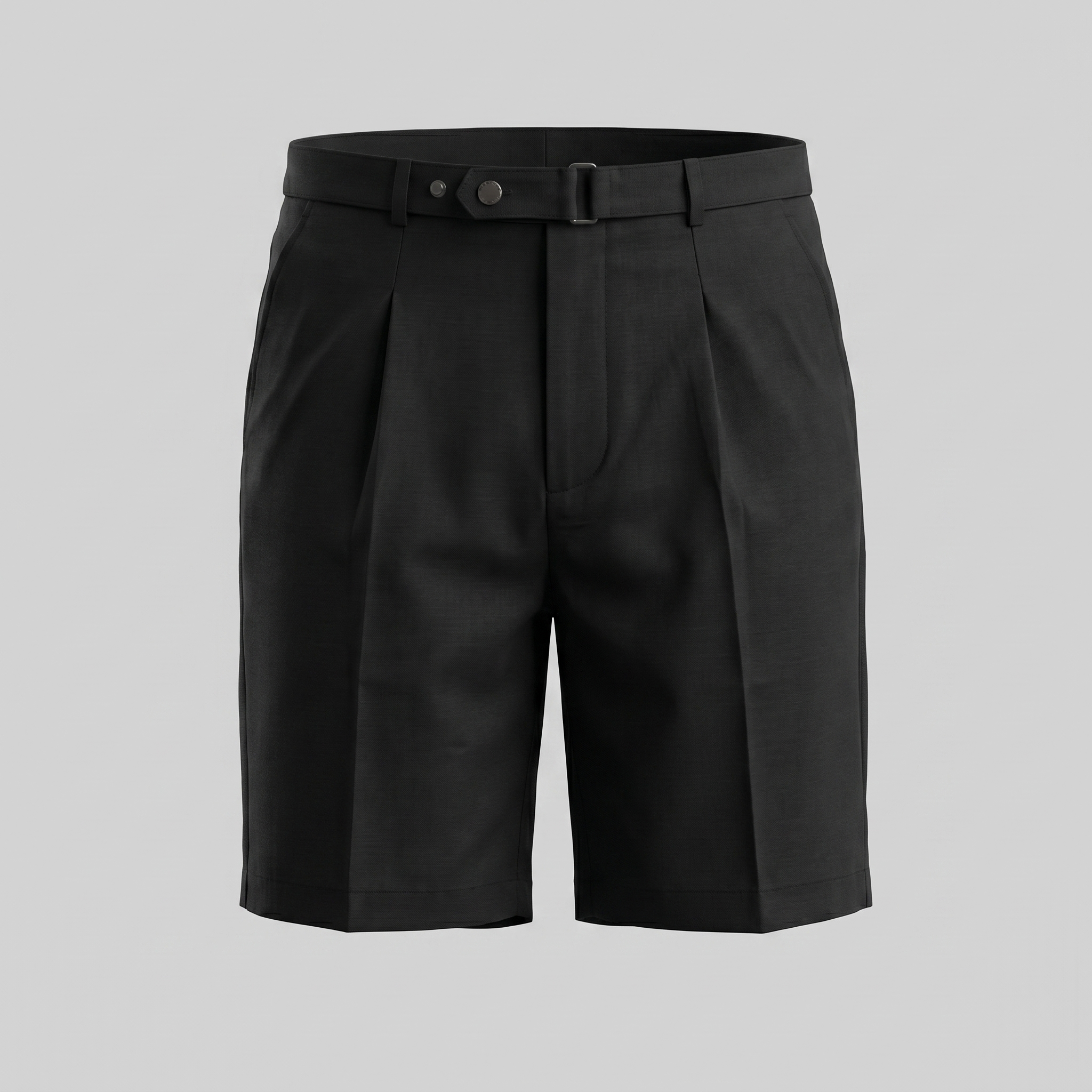 Herren Chino Shorts Mit Falten Maßgeschneidert