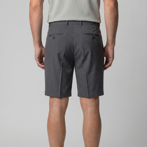 Herren Chino Shorts Mit Falten Maßgeschneidert