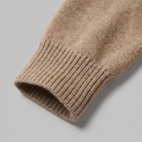 Herren Polo Kragen Strickpullover