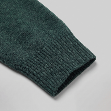 Herren Polo Kragen Strickpullover