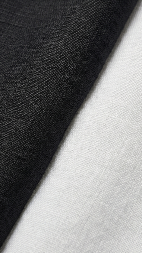 Herren Polohemd und Leinenhose Set