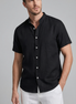 Herren Polohemd und Leinenhose Set