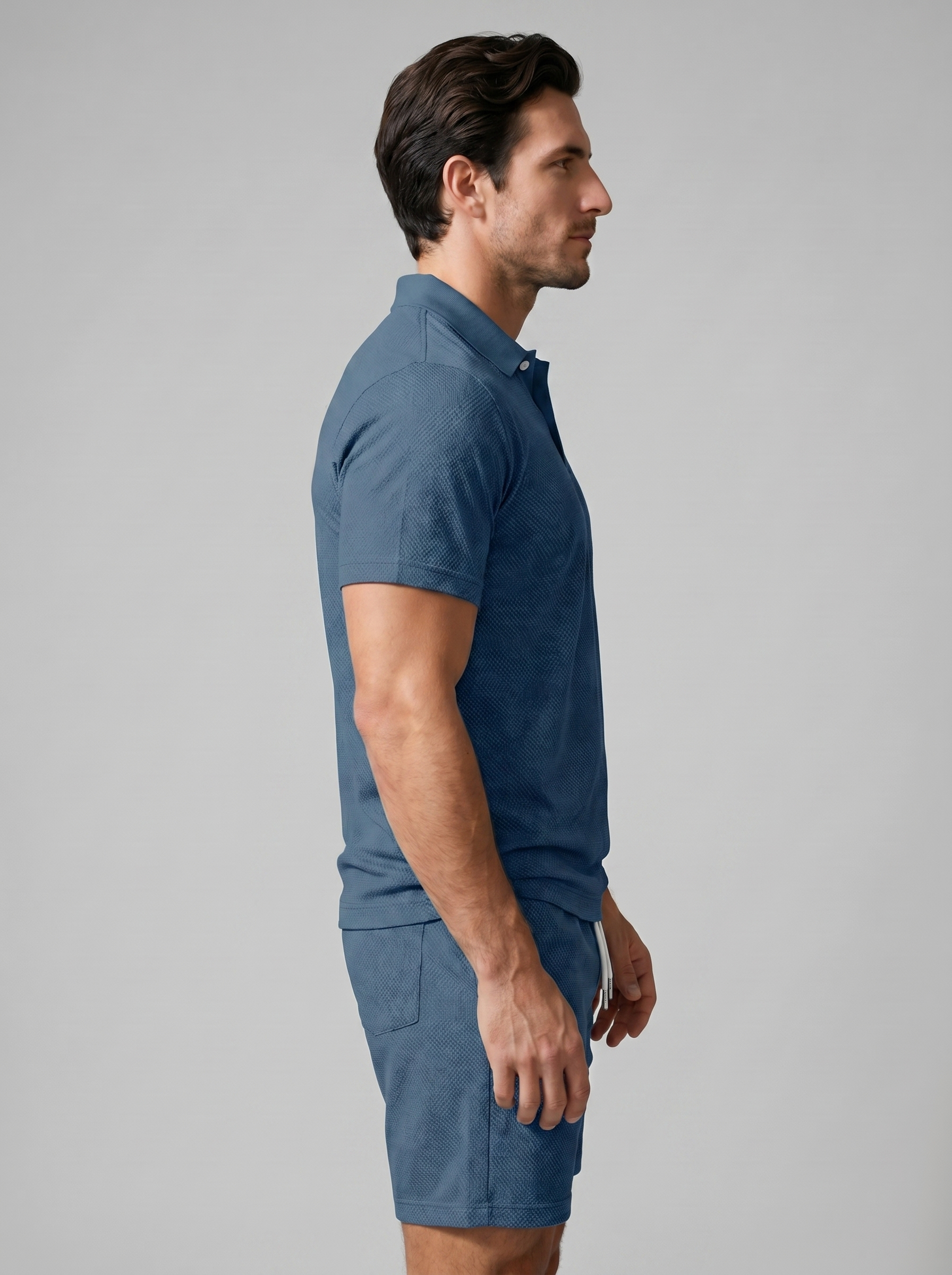 Herren Polo- und Shorts-Set