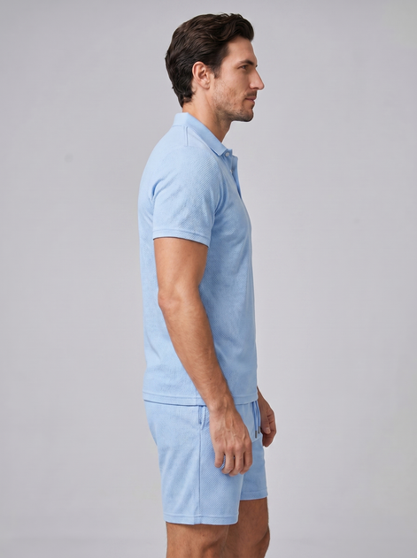 Herren Polo- und Shorts-Set