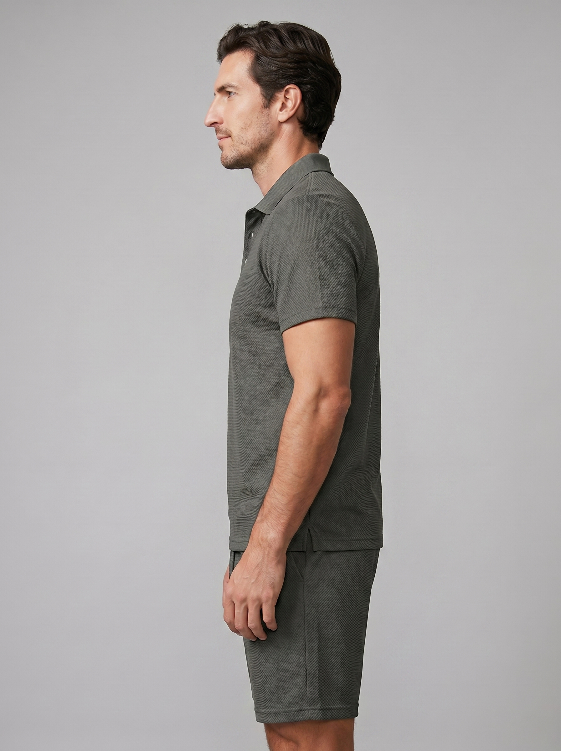 Herren Polo- und Shorts-Set