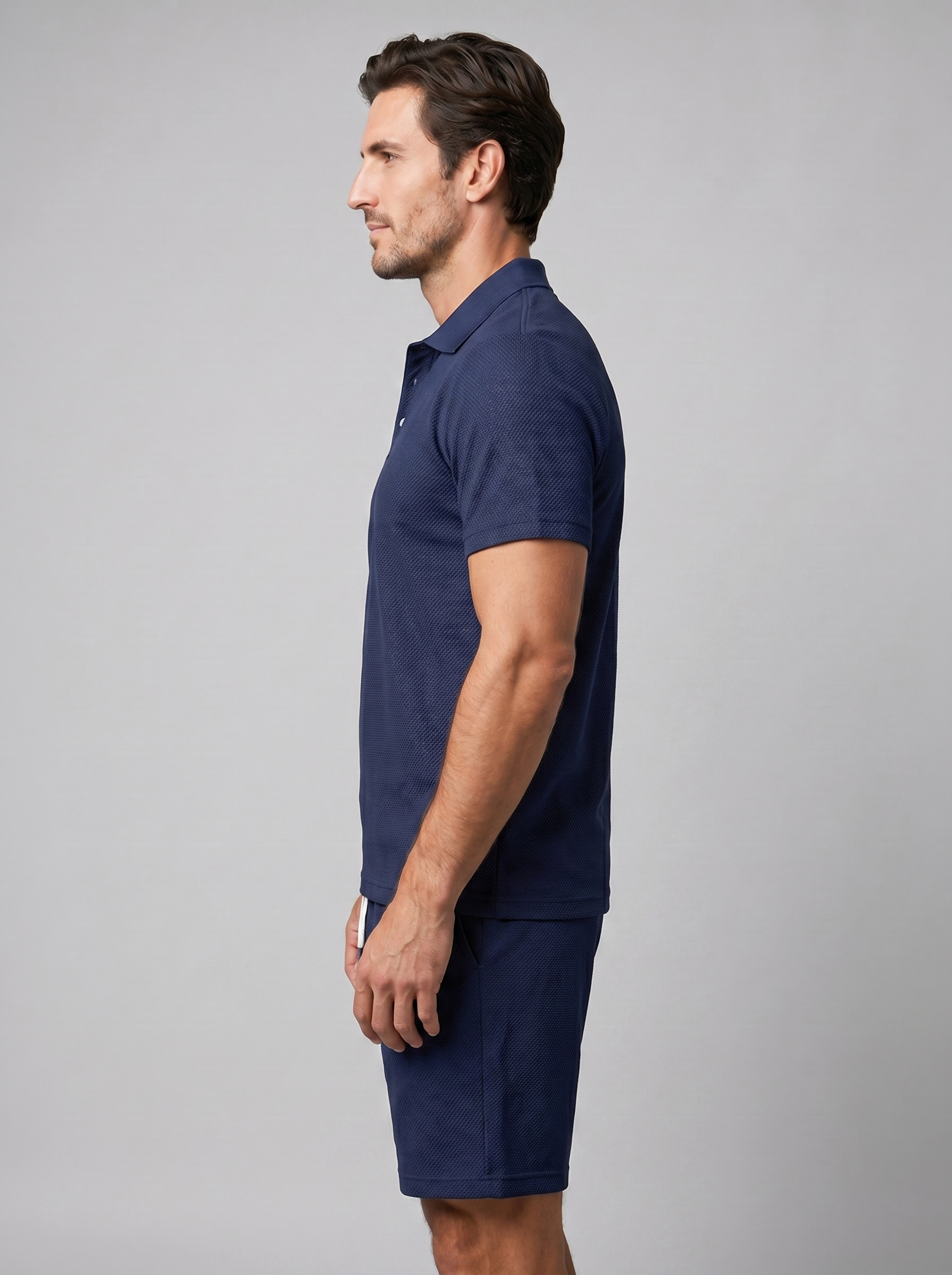 Herren Polo- und Shorts-Set