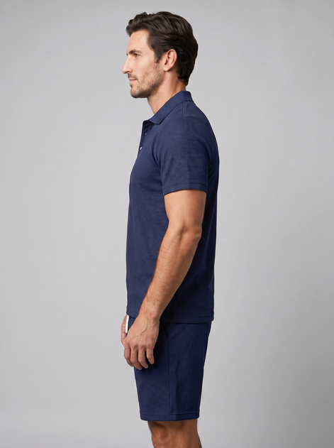 Herren Polo- und Shorts-Set