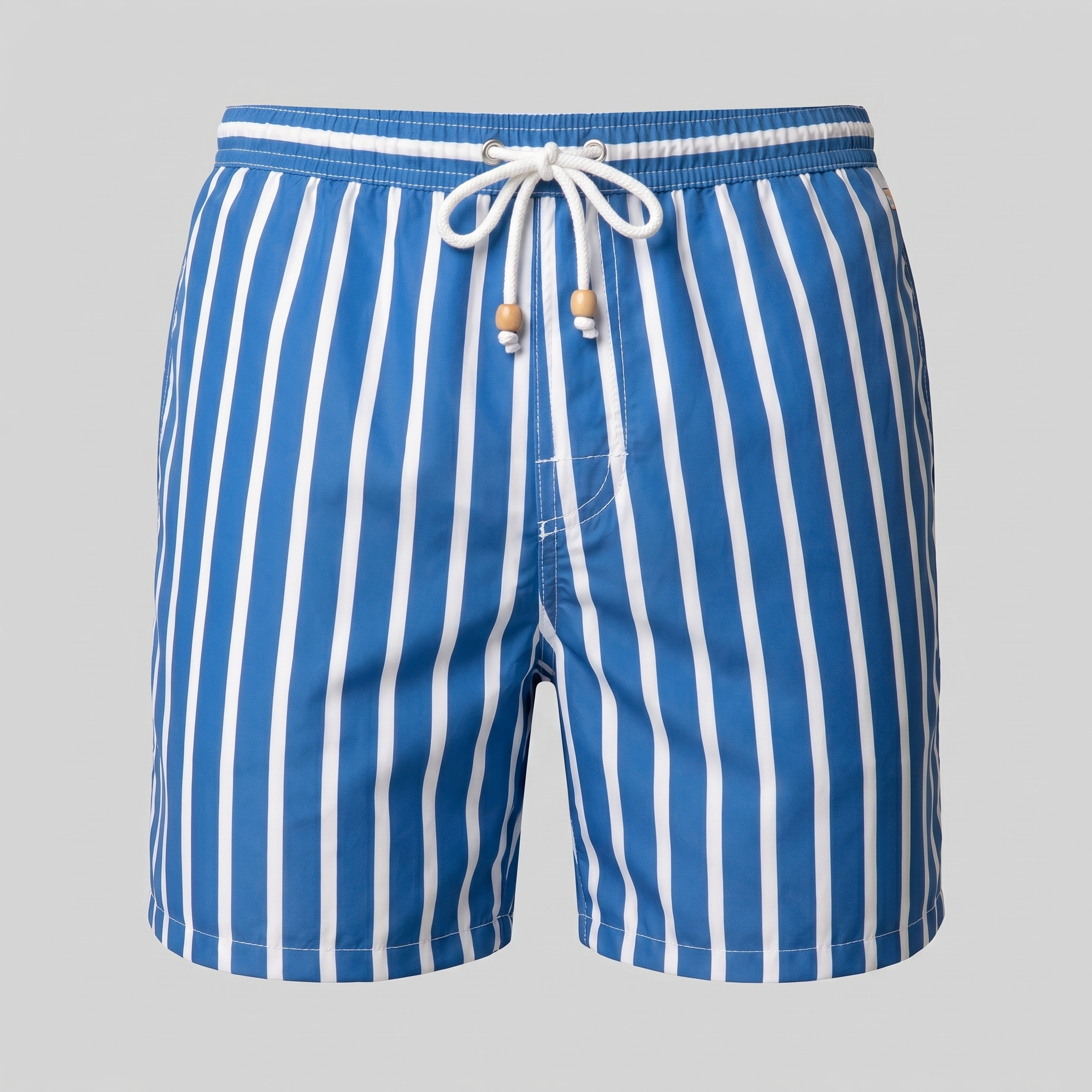 Herren Schnelltrocknende Streifen Badeshorts