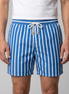 Herren Schnelltrocknende Streifen Badeshorts