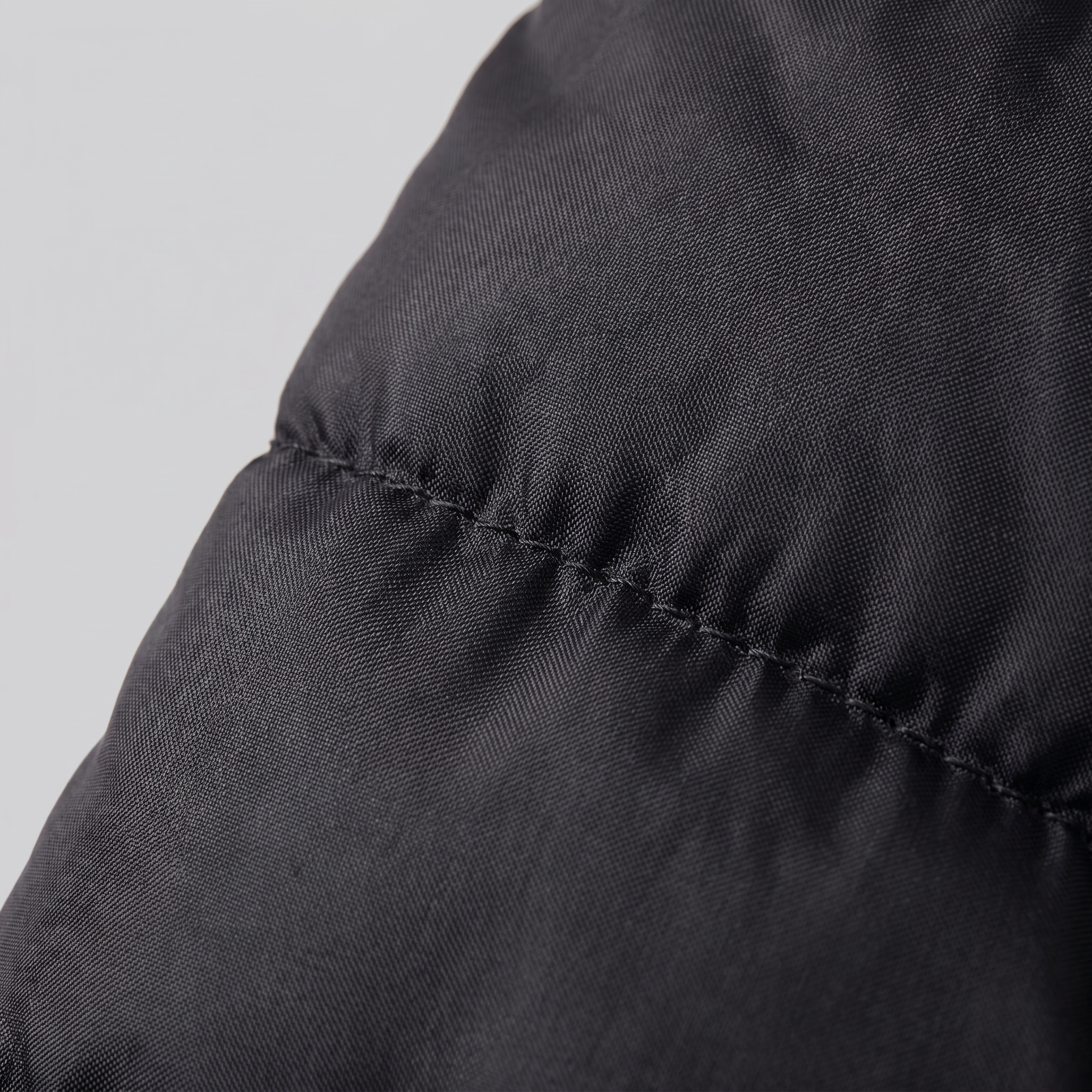 Herren Gesteppte Hybrid Kapuzenjacke