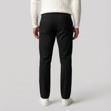 Herren Chinohose Reguläre Passform Mit Geraden Beinen