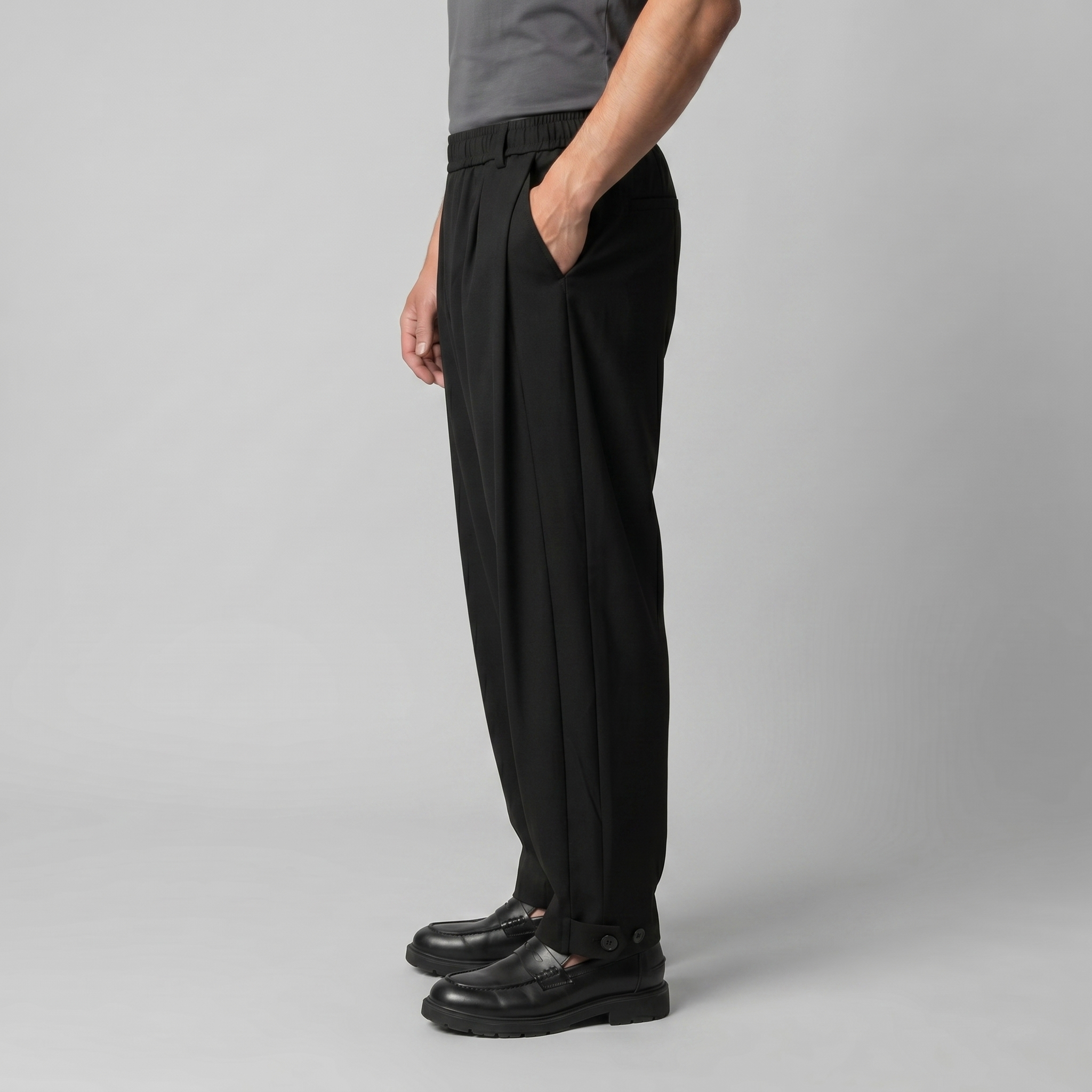 Herren Locker Geschnittene Hose