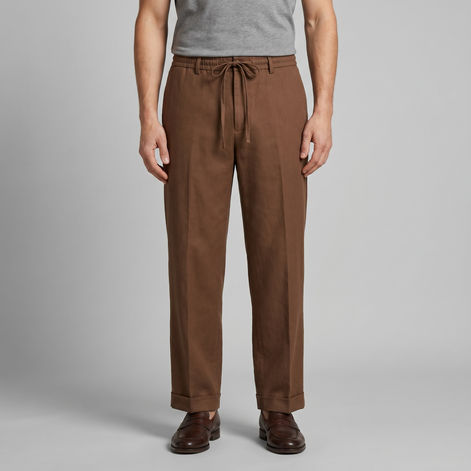 Herren Locker Geschnittene Hose
