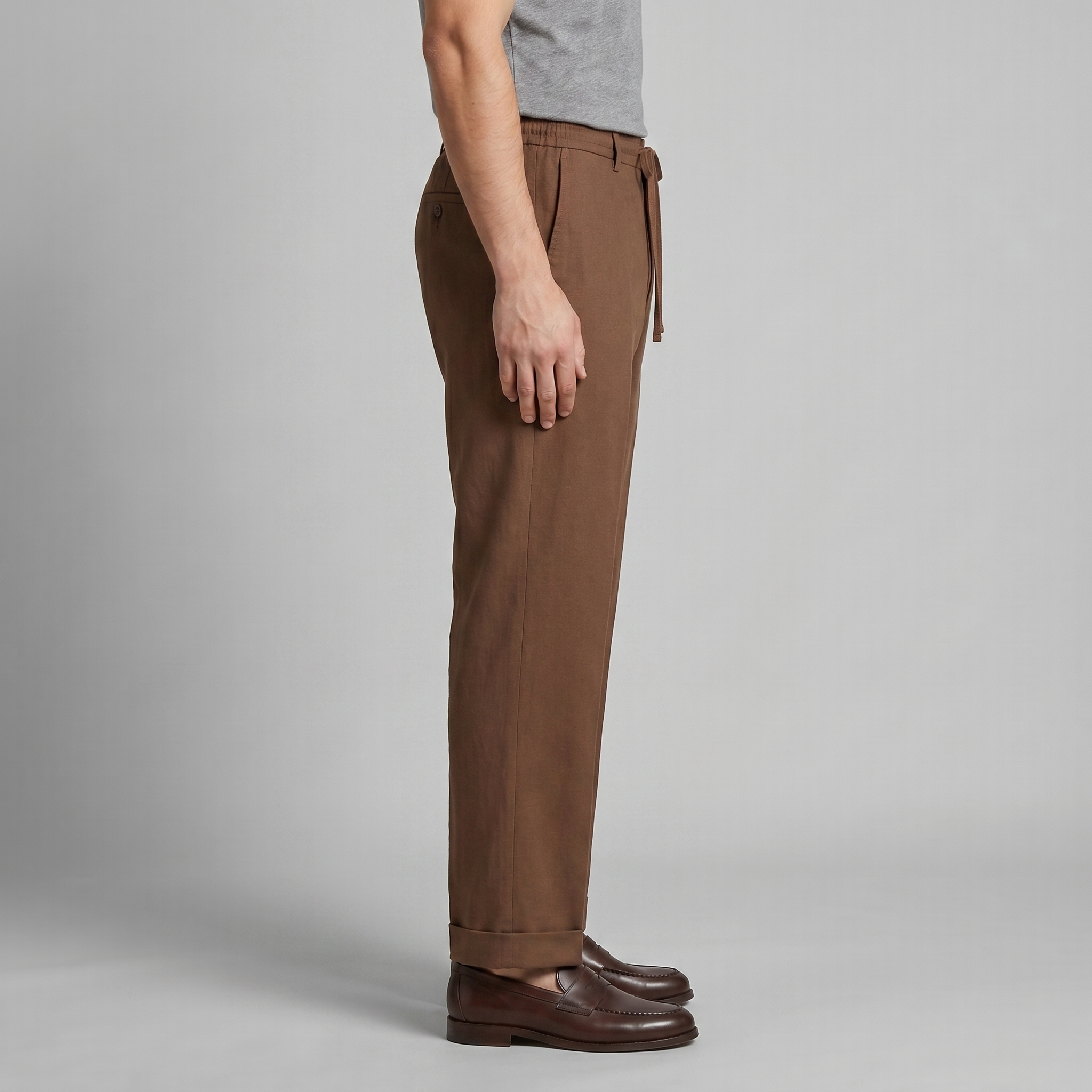 Herren Locker Geschnittene Hose