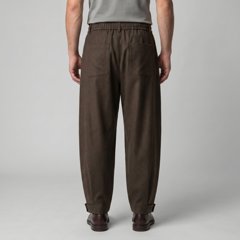 Herren Locker Geschnittene Hose