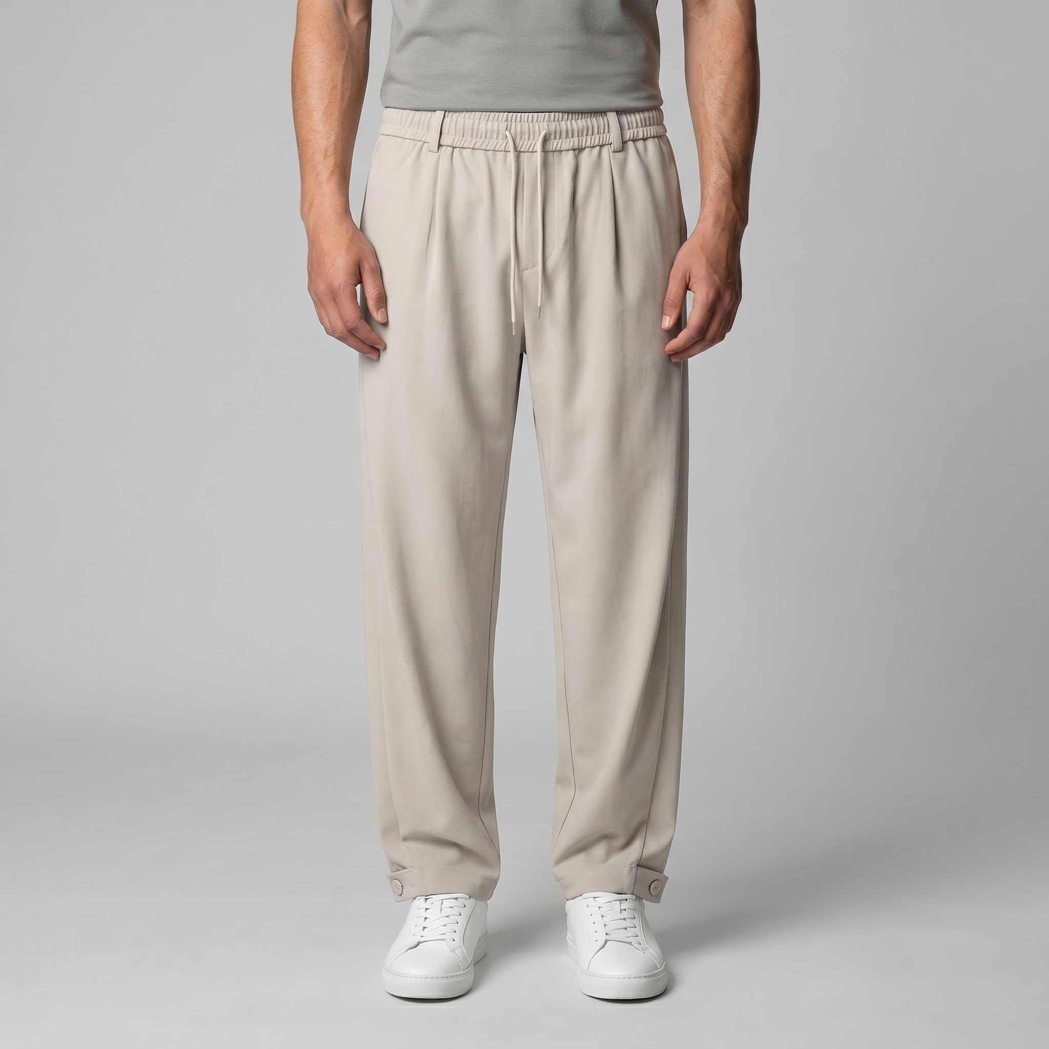 Herren Locker Geschnittene Hose