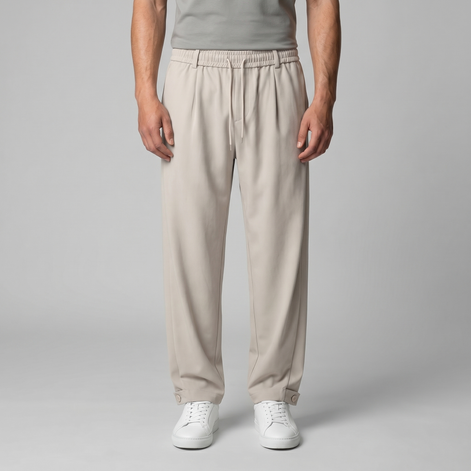 Herren Locker Geschnittene Hose
