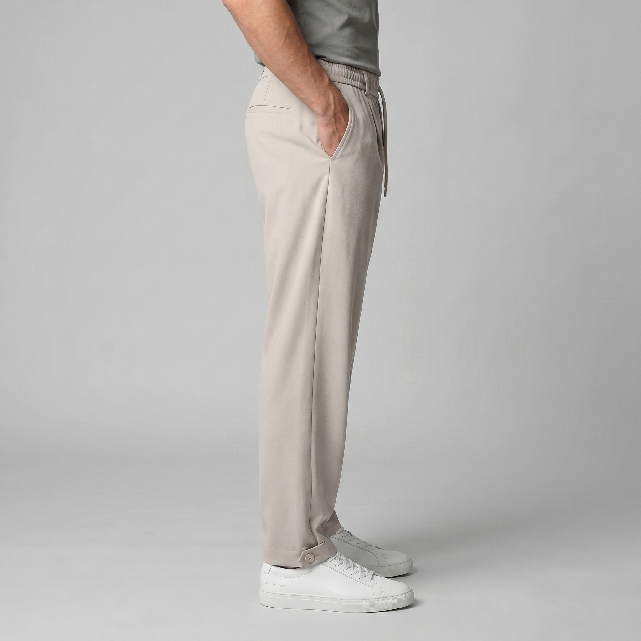 Herren Locker Geschnittene Hose