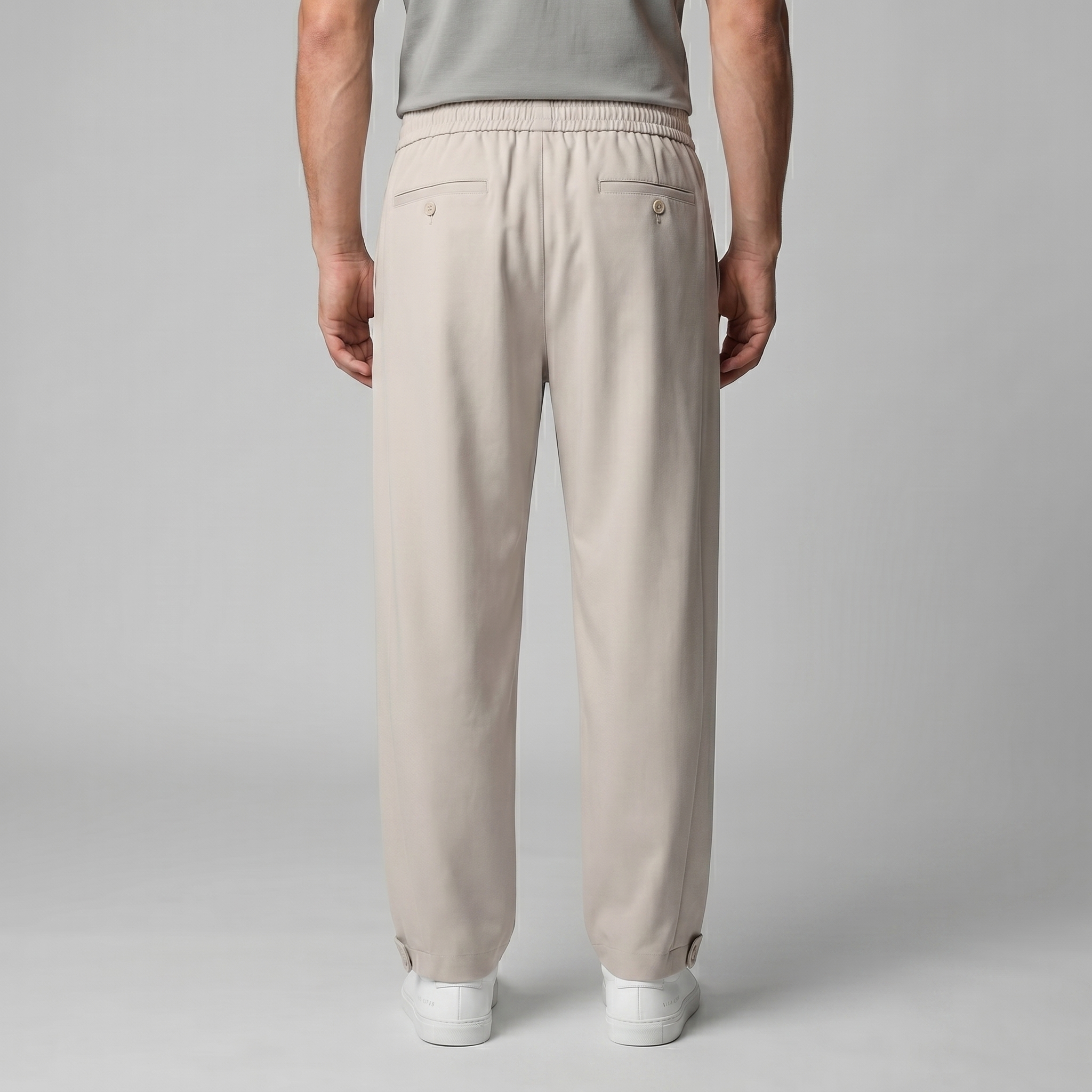 Herren Locker Geschnittene Hose