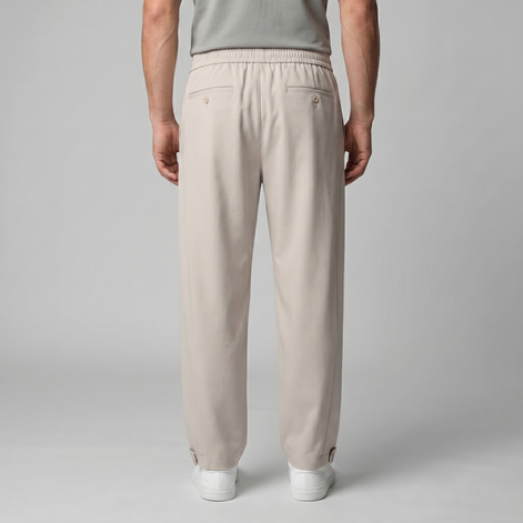 Herren Locker Geschnittene Hose