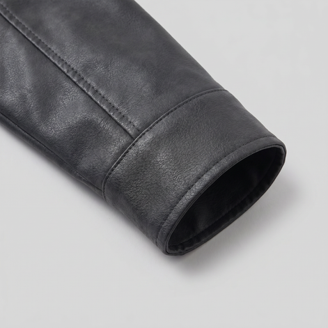 Herren Lockere Passform Kragenjacke