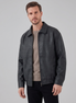 Herren Lockere Passform Kragenjacke
