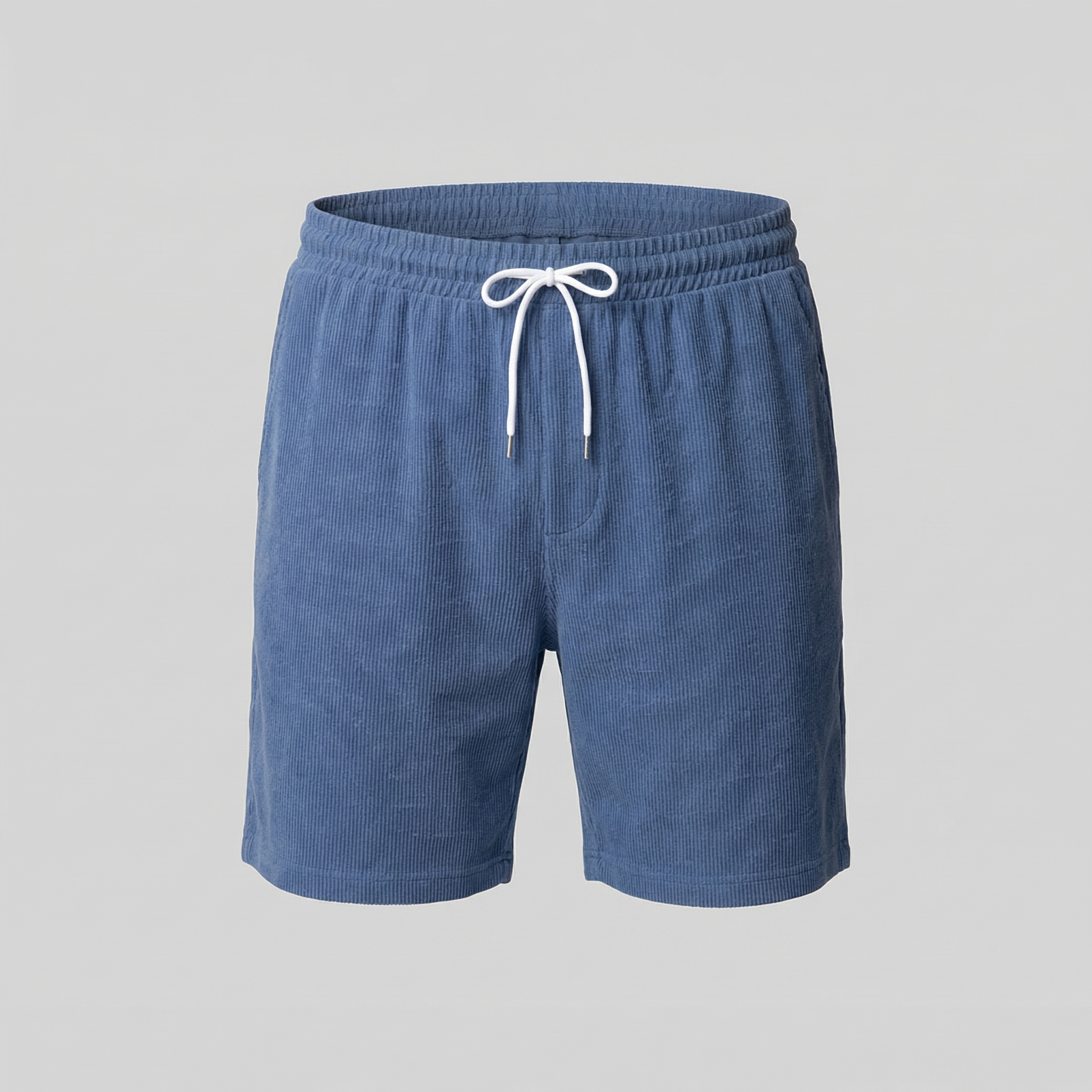 Herren Corduroy Shorts Mit Lockerer Passform
