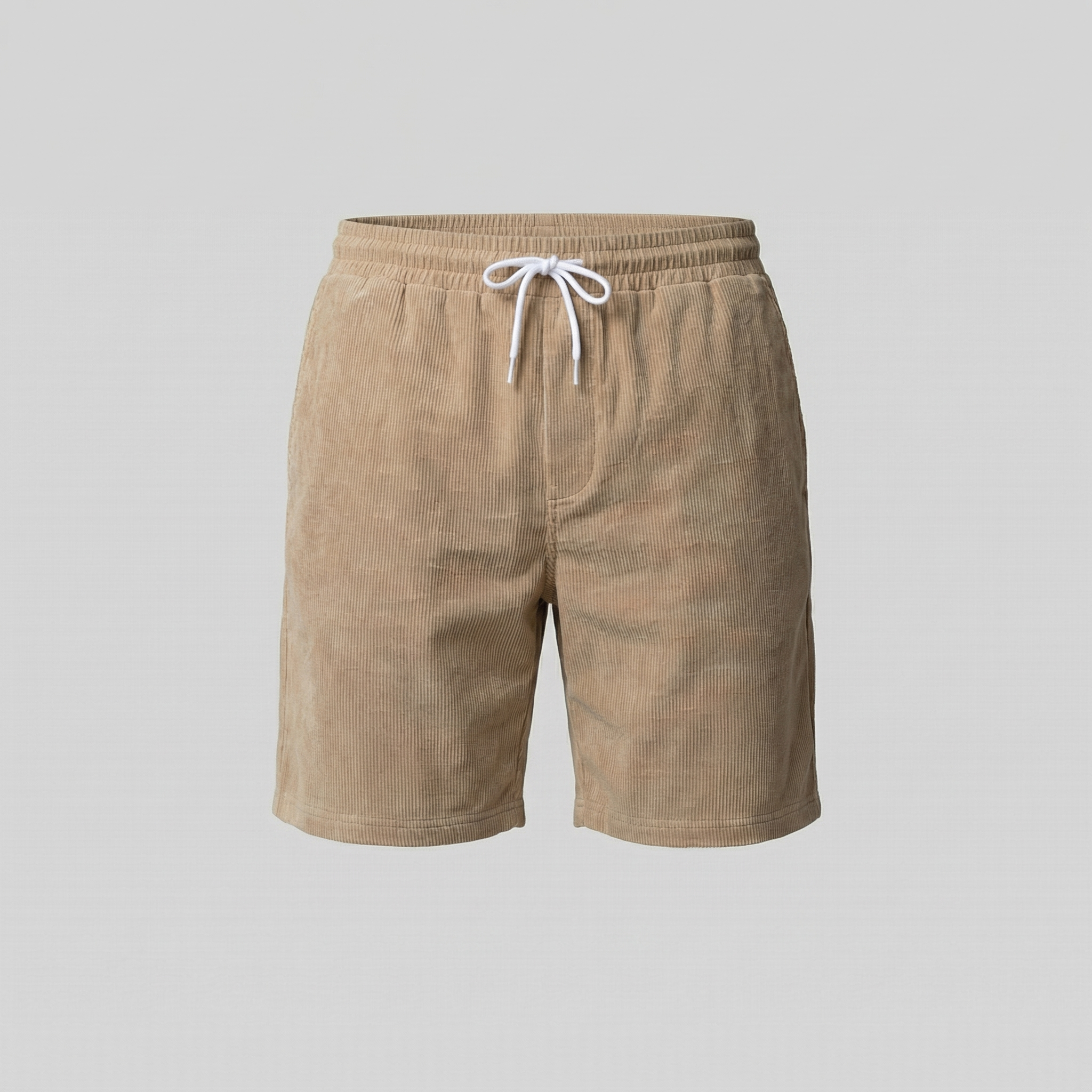 Herren Corduroy Shorts Mit Lockerer Passform