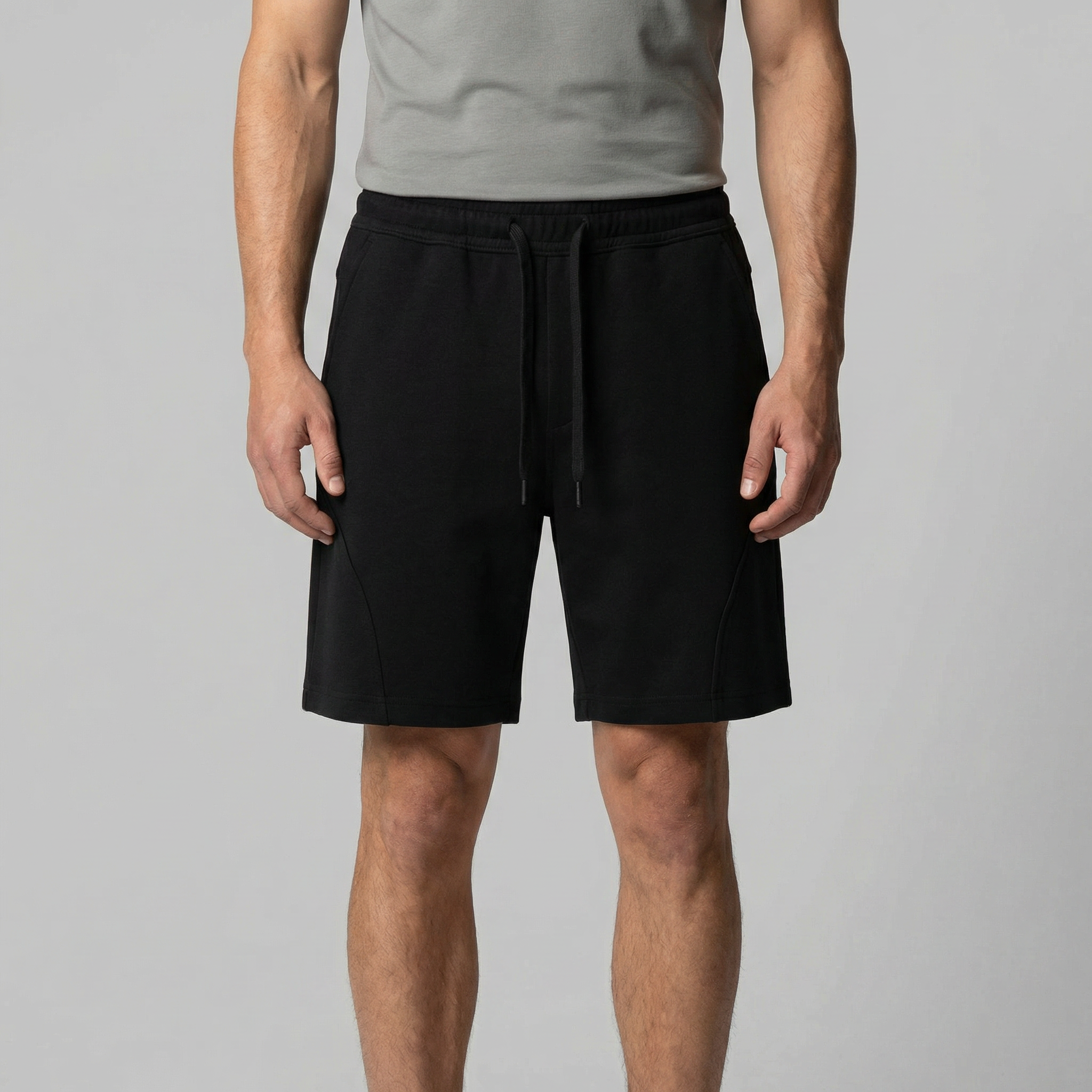 Herren Jogger Shorts Locker Geschnitten