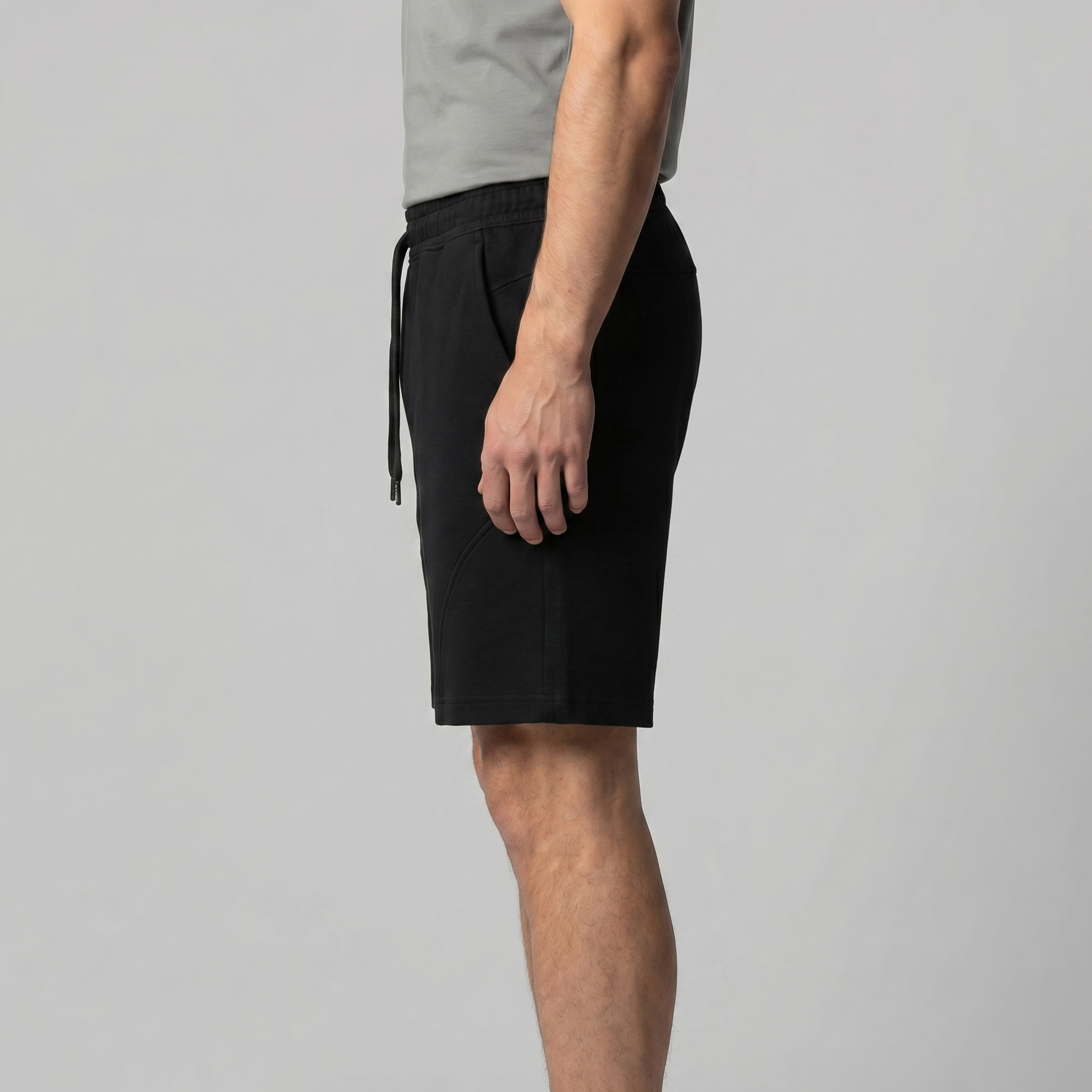Herren Jogger Shorts Locker Geschnitten