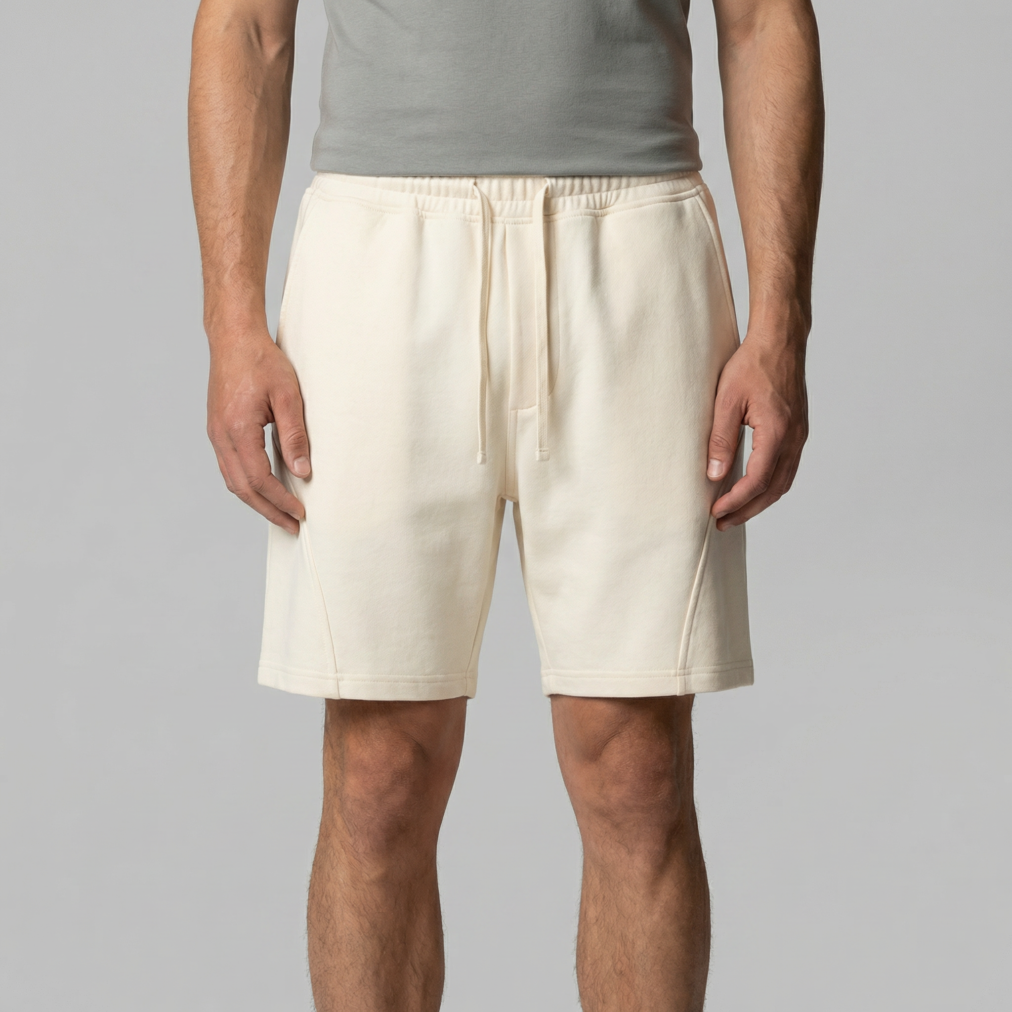 Herren Jogger Shorts Locker Geschnitten
