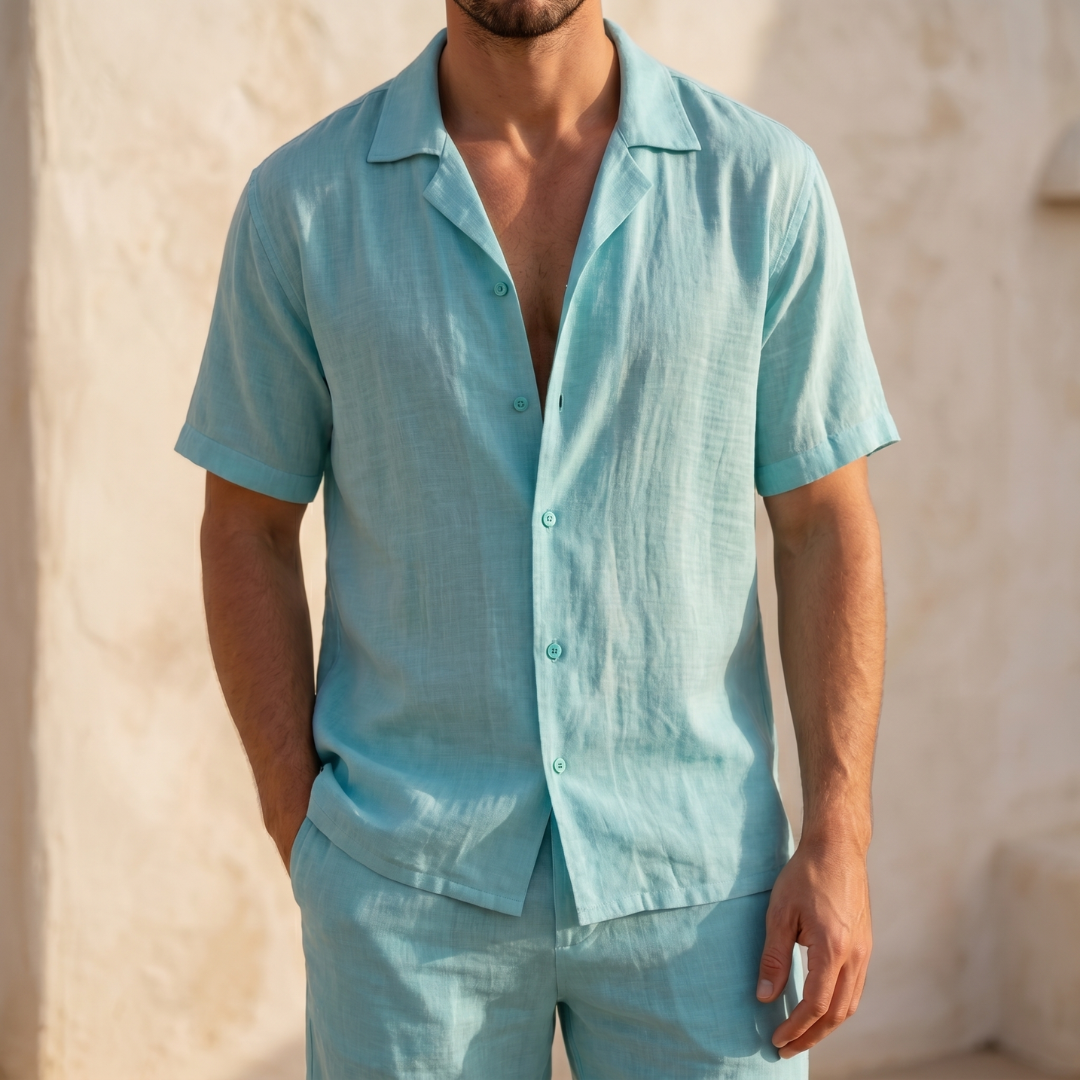 Herren Lockeres Sommer Set