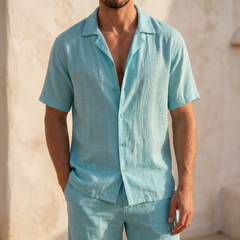 Herren Lockeres Sommer Set