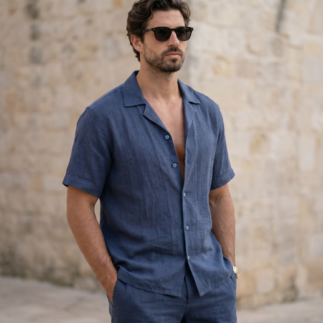 Herren Lockeres Sommer Set