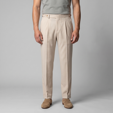 Herren Retro hose mit geradem Bein