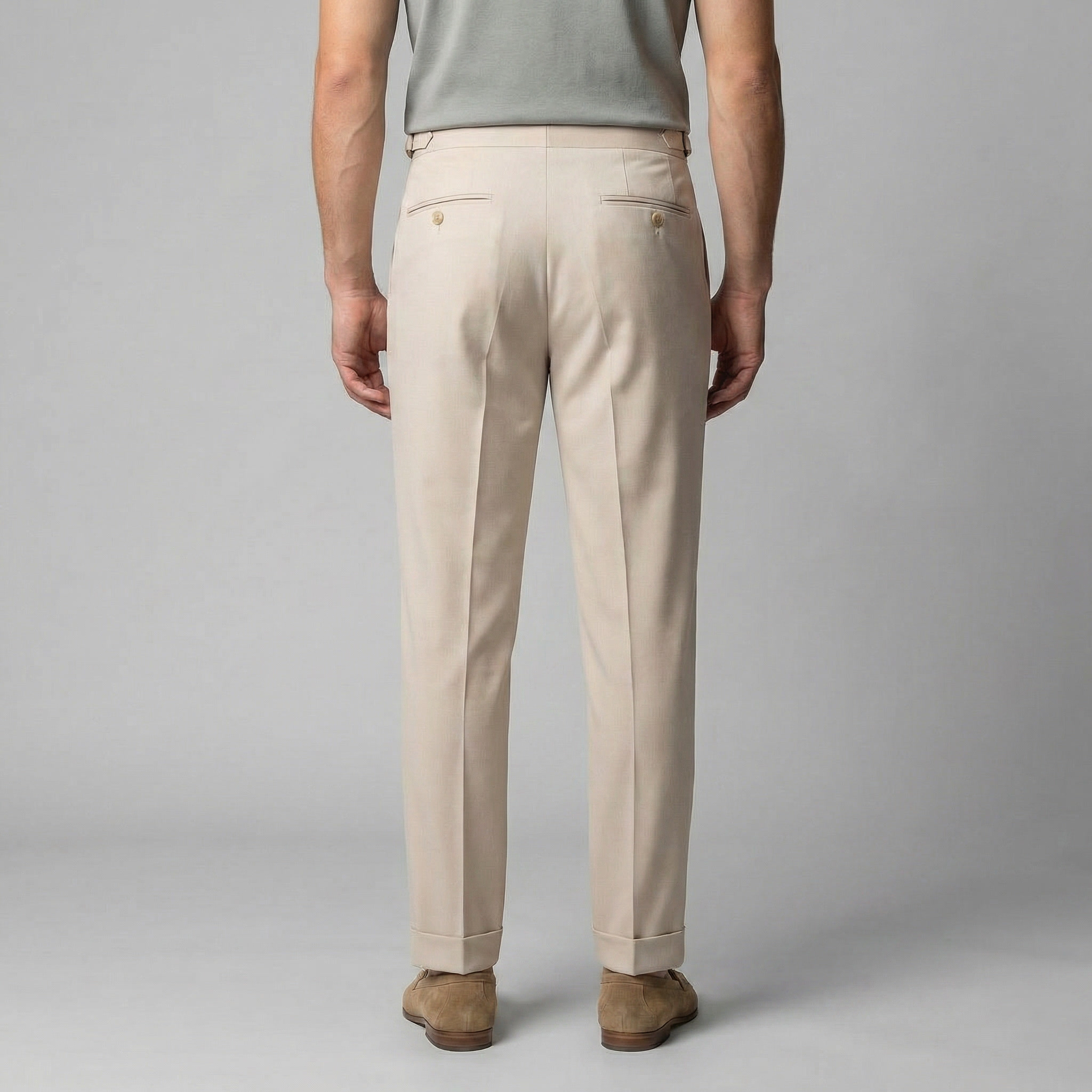 Herren Retro hose mit geradem Bein
