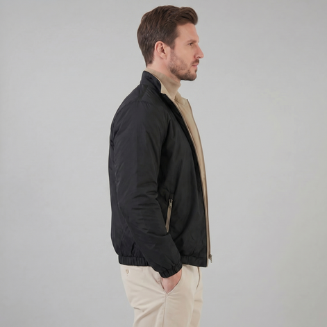 Herren Wendbare Luxusjacke