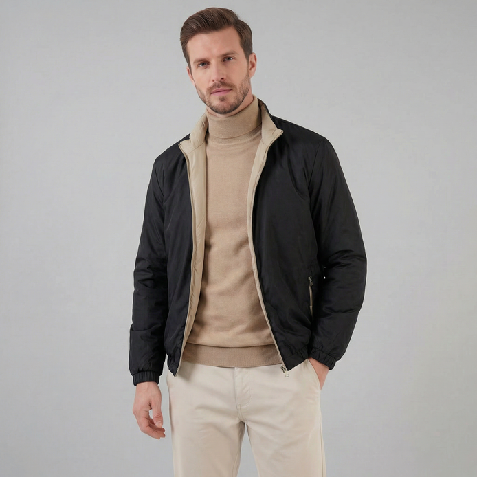 Herren Wendbare Luxusjacke