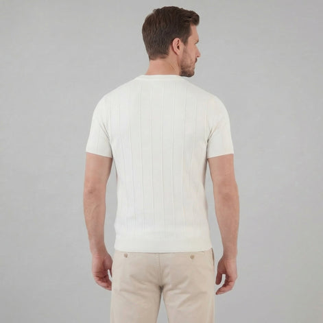 Herren Rippstrick T-Shirt