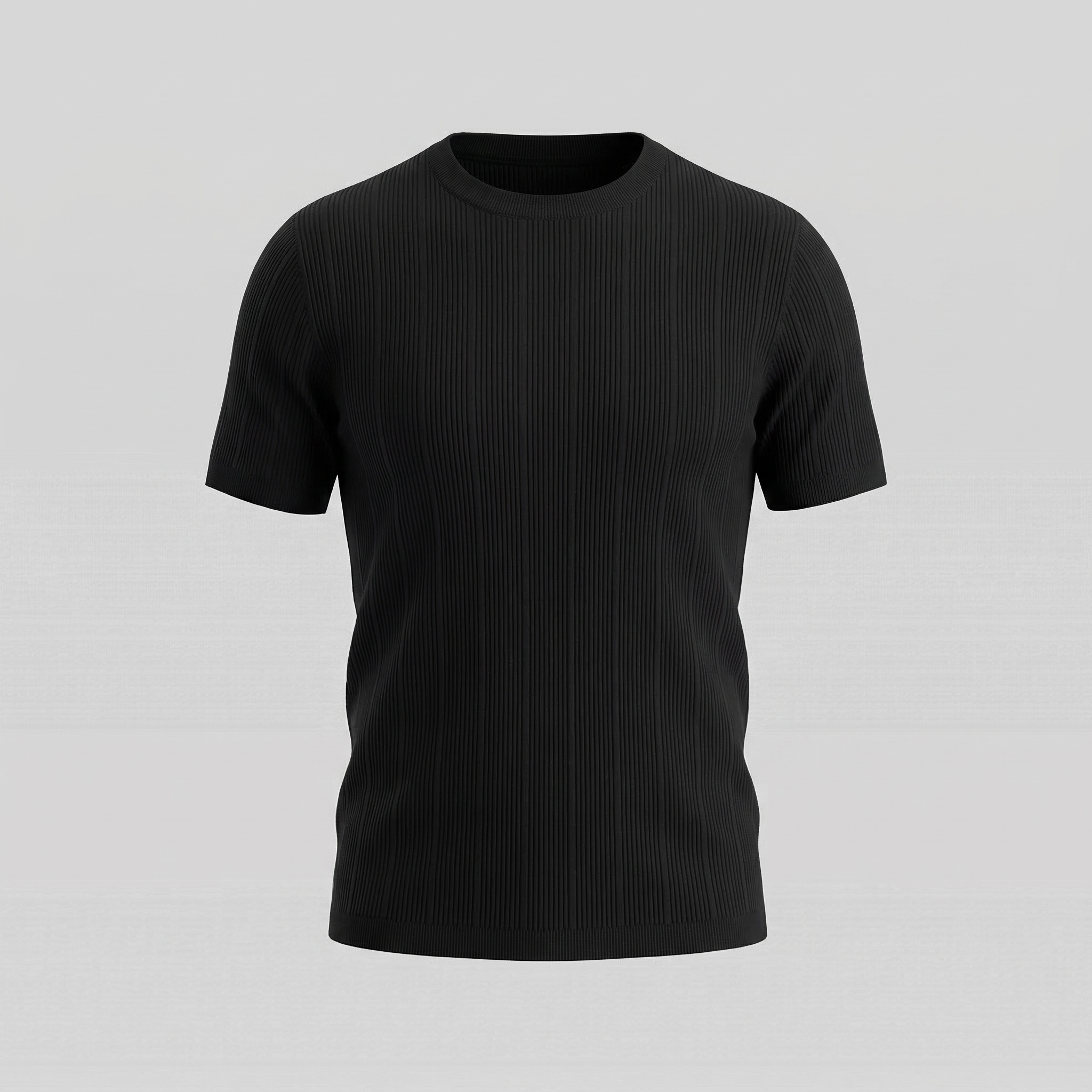 Herren Rippstrick T-Shirt